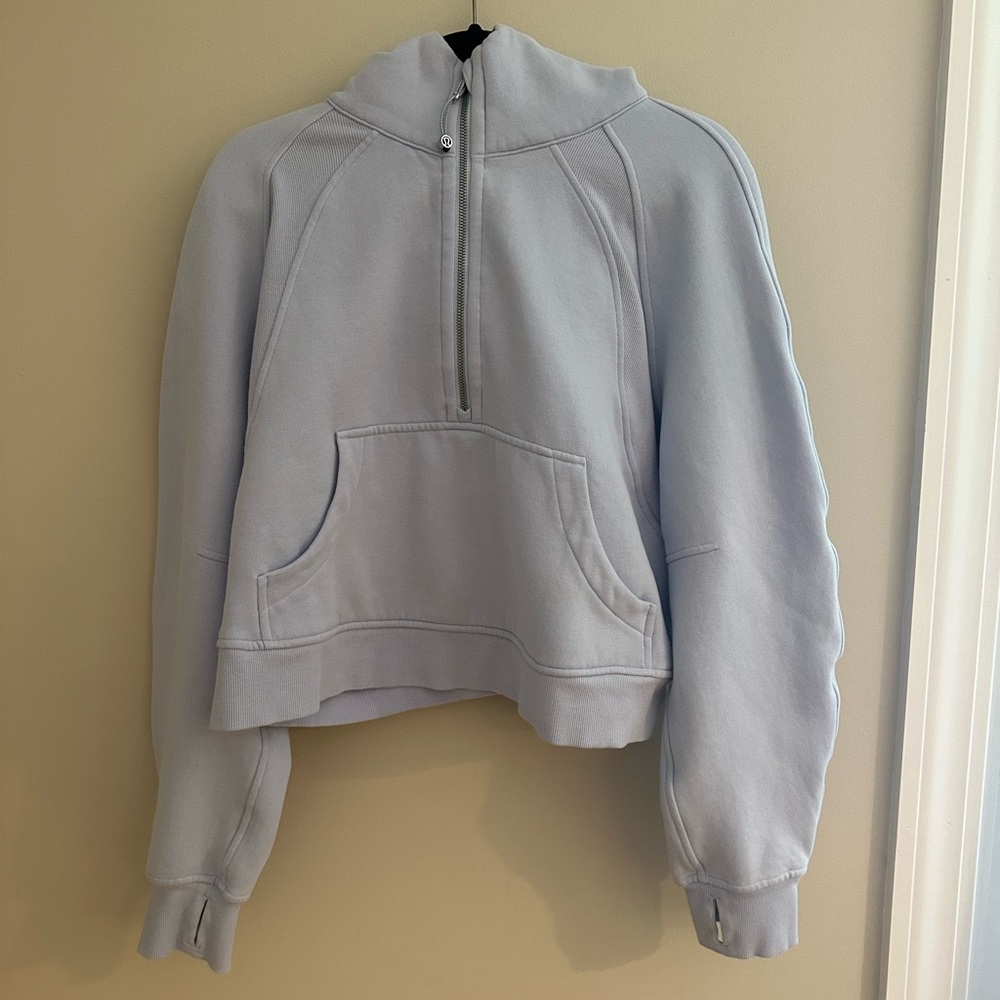 Scuba Oversized Half-Zip Hoodie M/L